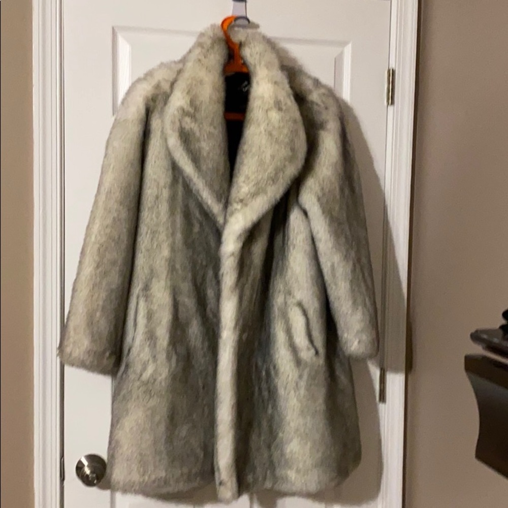 Faux Fur Coat